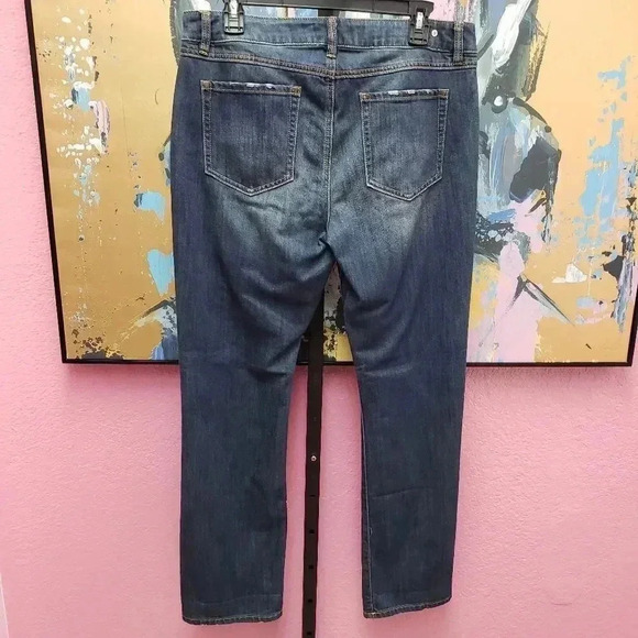 CAbi #5166 The Straight Leg Jeans Dark 2 - Picture 2 of 5